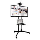 Universal Mobile TV Cart TV Stand for LED LCD  37"-70" screens up to 110lb PrimeCables®