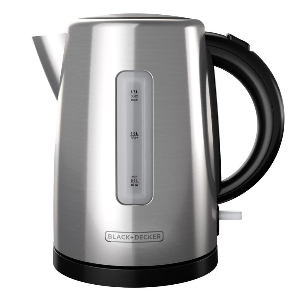 Black & Decker 1.7L Stainless Steel Electric Cordless Kettle (KE2000SD) 350660