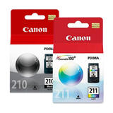 Canon PG210 CL211 OEM PIXMA MP240 Canon PG 210 CL 211 Original Ink Cartridge Combo