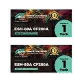 HP CF280A EcoBox 2PACK