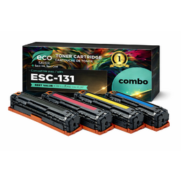 EcoBox 131 Combo EcoBox ImageClass MF8280Cw Canon 131 Remanufactured Toner Cartridge Combo BK C M Y Economical Box