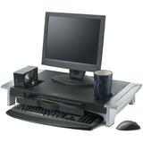 Fellowes 110 8031001 Computer Stands Fellowes Office Suites Monitor Riser Black Silver