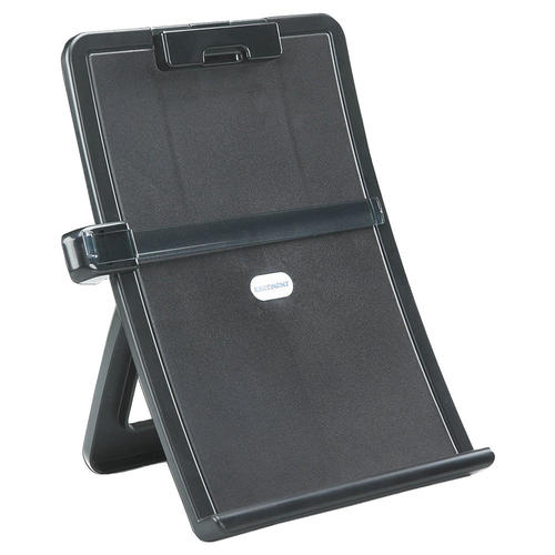Exponent® Ergo Copy Holder, Black 768424