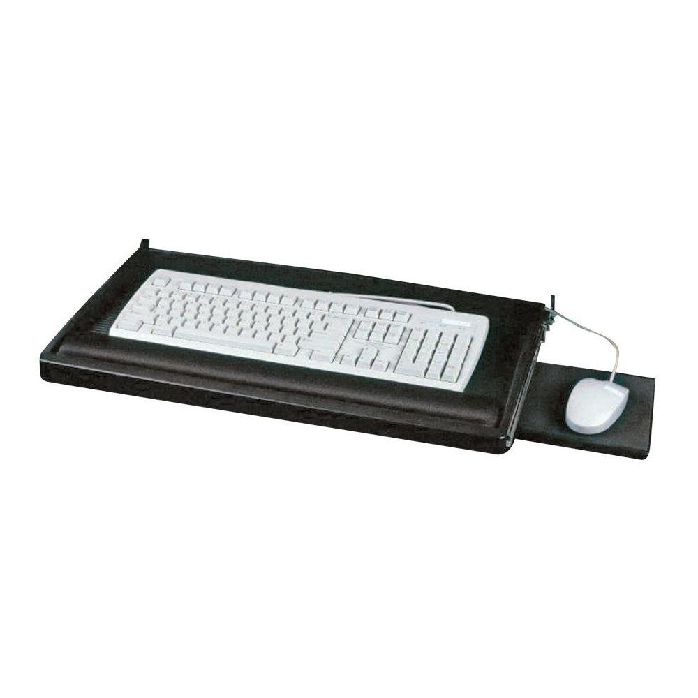 Exponent® Underdesk Black Keyboard Drawer