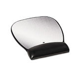 3M 995 MW310LE Wrist Rests Mouse Pads 3M Leatherette Large Gel Mouse Pad Wrist Rest MW310LE