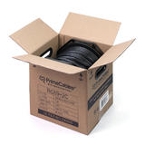 PrimeCables Cab RG59 500FT Digital Coaxial Audio Cables PrimeCables Bulk RG 59 Siamese Coaxial Solid Cable For CCTV Security 
