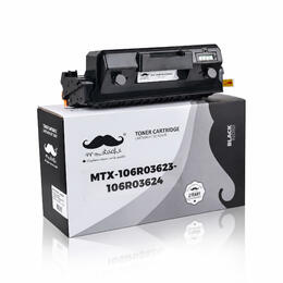 Moustache 106R03623 106R03624 Phaser 3330 Xerox 106R03623 106R03624 Compatible Black Toner Cartridge Extra High Yield Moustac
