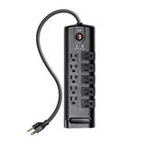 Monoprice Canada Cab 15875 Surge Protector Power Strip Monoprice 10 Outlet Rotating Power Surge Block 8ft Cord 2880 Joules