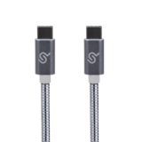 PrimeCables Cab U2CC SG USB 2 0 PrimeCables USB C to TYPE C Charging Sync Cable with Aluminum Alloy Connector Space Grey
