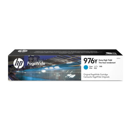 HP 976Y L0R05A Original Cyan PageWide Ink Cartridge Extra High Yield