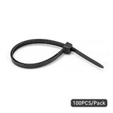 PrimeCables Cab CHS 4 BK Cable Organizers PrimeCables Cable Tie 8 inch 40LBS 100pcs Pack Black