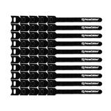 PrimeCables Cab MGT 150 50PCSBK Cable Organizers Hook Loop Fastening Cable Ties 6 inch 50pcs pack Black PrimeCables