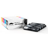 Moustache TN436 Combo HL L9310CDW Brother TN436 Compatible Toner Cartridge Combo BK C M Y Extra High Yield 6500 Pages Moustac