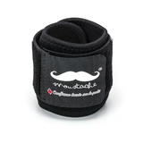 Moustache M WristBand Gift Adjustable Pressurized Anti Sprained Sports Protective Wristband Black Moustache