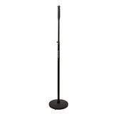 Monoprice Canada Cab 602510 Pro Audio Instruments Microphone Stand with Hand Clutch Solid Base Monoprice