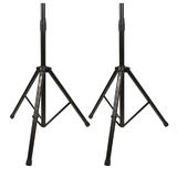 Heavy-Duty PA Speaker Stands with Air Cushion (PAIR) - Monoprice®