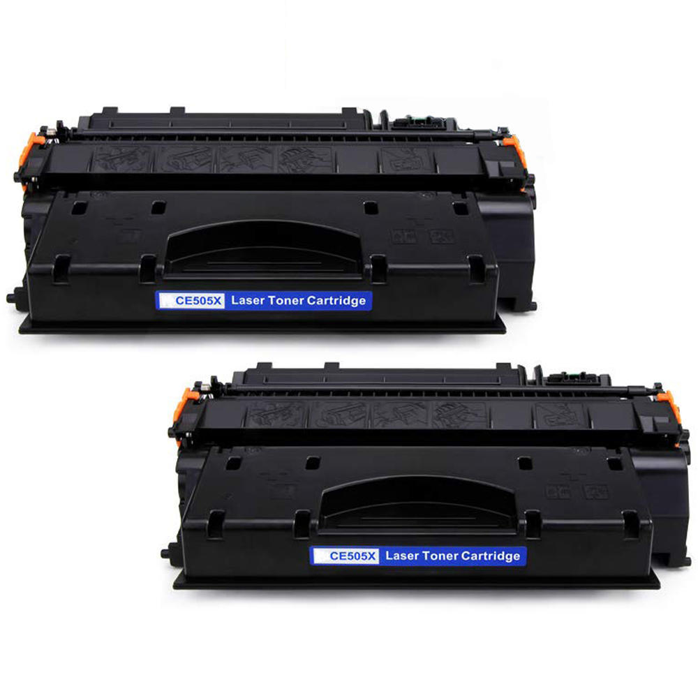 Compatible HP 05X CE505X Black Toner Cartridge High Yield - Economical ...