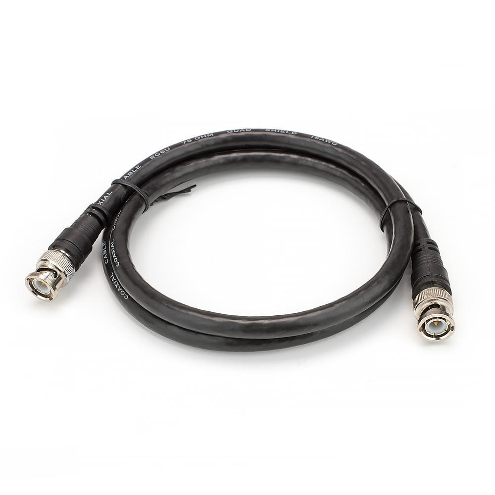 100ft HD-SDI Video Cable - Belden 1694A RG6, 75 Ohm, BNC Connectors, Blue, 3G/6G Compatible