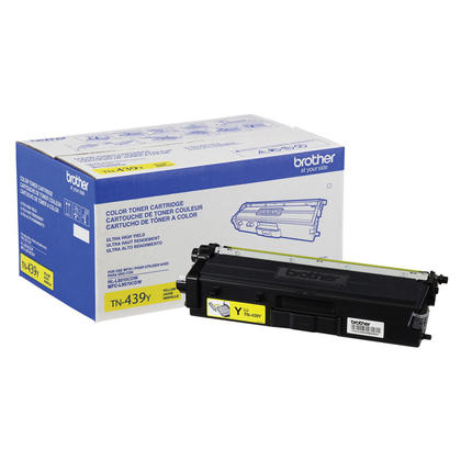 Brother TN439Y cartouche de toner originale jaune ultra haute capacité 9000 pages