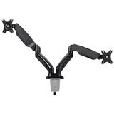 Monoprice Canada Cab 24588 Monitor Desk Mounts Dual Monitor Adjustable Gas Spring Desk Mount For Smaller Screens Up to 27 Mon
