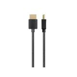 Monoprice Canada Cab 24182 ALL HDMI 2 0 Cables 4K Licensed Certified Premium Ultra Slim High Speed HDMI Cable HDR 36AWG Black
