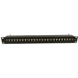 PP 24C6A 110S Patch Panels 24 Port Cat6A Shielded Patch Panel 19 Rackmount