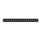 PP BNC 16 Patch Panels 16 Port 75 Ohm BNC Patch Panel 19 Inch Rackmount 1U
