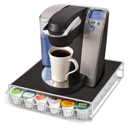 Coffee Pod Storage Drawer For 36 K-Cup Coffee Capsules Organizer Tea Bag - SortWise®