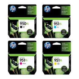 HP 950XL 951XL OEM Combo OfficeJet Pro 8600 N911a CM749A HP 950XL 951XL Original Ink Cartridge Combo High Yield BK C M Y