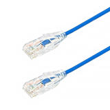 No Brand CAT6UT AllBL Cat6 6a Network Ethernet Cable Cat6 UTP Ultra Thin Patch Cable Blue