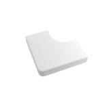 RW 3811R WH Cable Organizers Right Angle for 38mm x 11mm Raceway White