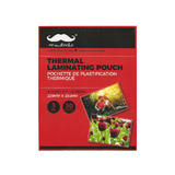 Moustache MOLP9115350 Laminating Supplies Moustache Thermal Laminating Pouch Letter 3 MIL 50 Pack