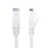PrimeCables PC S900 C6slim 05Ft WH Cat6 6a Network Ethernet Cable Slim Cat6 28AWG UTP Ethernet Network Cable 0 5Ft White Prim