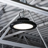 Rayonled RO HBL01 150W Commercial Industrial LED Light UFO 150 Watt LED Highbay Lights Ultra Efficient 135 Lumens to Watts Hi