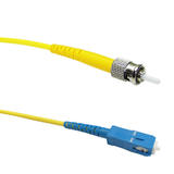 FO 603 All Fiber Optic Simplex Cables Singlemode Simplex SC ST 9 Micron Fiber Cable 3mm Jacket