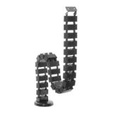 PrimeCables Cab CC10 1 Ergonomics Accessories Deluxe Cable Management Spine Black PrimeCables