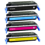 HP 644A Combo Color LaserJet 4730x mfp Remanufactured HP 644A Toner Cartridge Combo BK C M Y Q6460A Q6461A Q6463A Q6462A