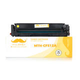 Moustache 204A CF512A Color LaserJet Pro M154a Compatible HP 204A CF512A Yellow Toner Cartridge Moustache