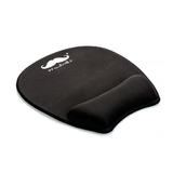 Moustache M PAD 505 Wrist Rests Mouse Pads Mouse Pad with Gel Wrist Support black Moustache