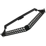 Cab PP 48KAU 1U Patch Panel 48 port Angled Keystone Patch Panel 19 Rackmount 1U with Cable Manager Unloaded