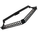 Cab PP 48KAS 1U Patch Panel 48 port Shielded Angled Keystone Patch Panel 19 Rackmount 1U with Cable Manager Unloaded