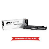 Moustache 19A CF219A WithChip LaserJet Pro MFP M130a Compatible HP 19A CF219A Black Drum With Chip Moustache