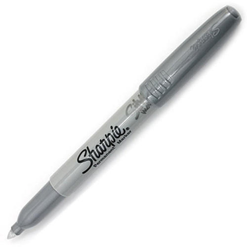 Sharpie® Calligraphic Metallic Permanent Marker, Fine Point, Assorted