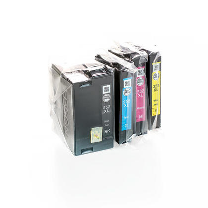 Epson T252XL Original Black and Color Ink Cartridge Combo - No Box