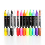 Moustache Mous chalkmarker Art Markers Crayons Coloured Pencils Liquid Chalk Board Window Markers 12 Pack With Free 40 Chalkb