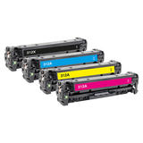 EcoBox HP 312X 312A Combo EcoBox Color LaserJet Pro MFP M476dn Compatible HP 312X 312A Toner Cartridge Combo BK C M Y Economi