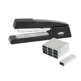 Moustache MOS S8488B Staplers Staple Removers Classic Desktop Full Strip Metal Stapler 15 Sheets Moustache