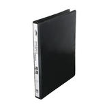 Moustache MOS 321D205PD Binders 1 2 Round Ring Binder 3 Rings Letter Size Black Moustache