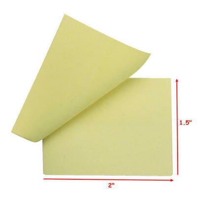 Self-Stick Notes, Yellow, 100 Sheets/Pack - Moustache®