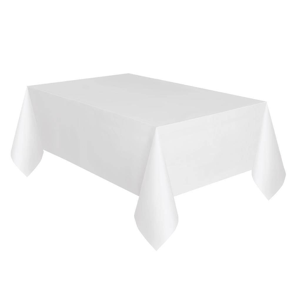 Party Disposable Plastic Table Cover Indoor/Outdoor Tablecloth Roll, 40